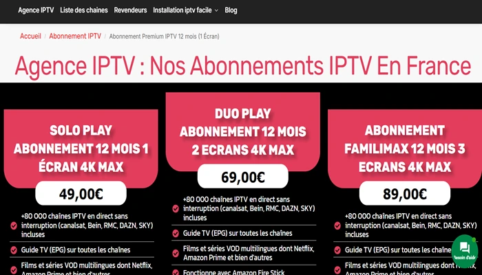 Agence IPTV 
