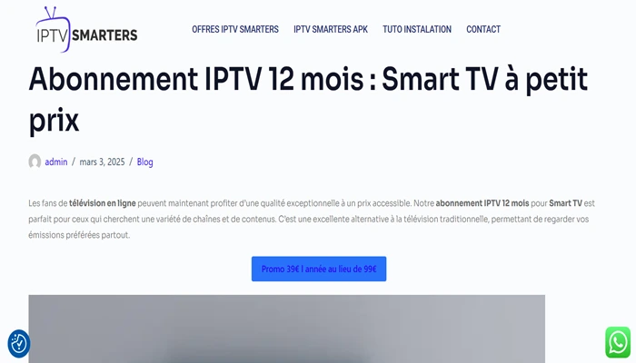 France IPTV SMARTERS